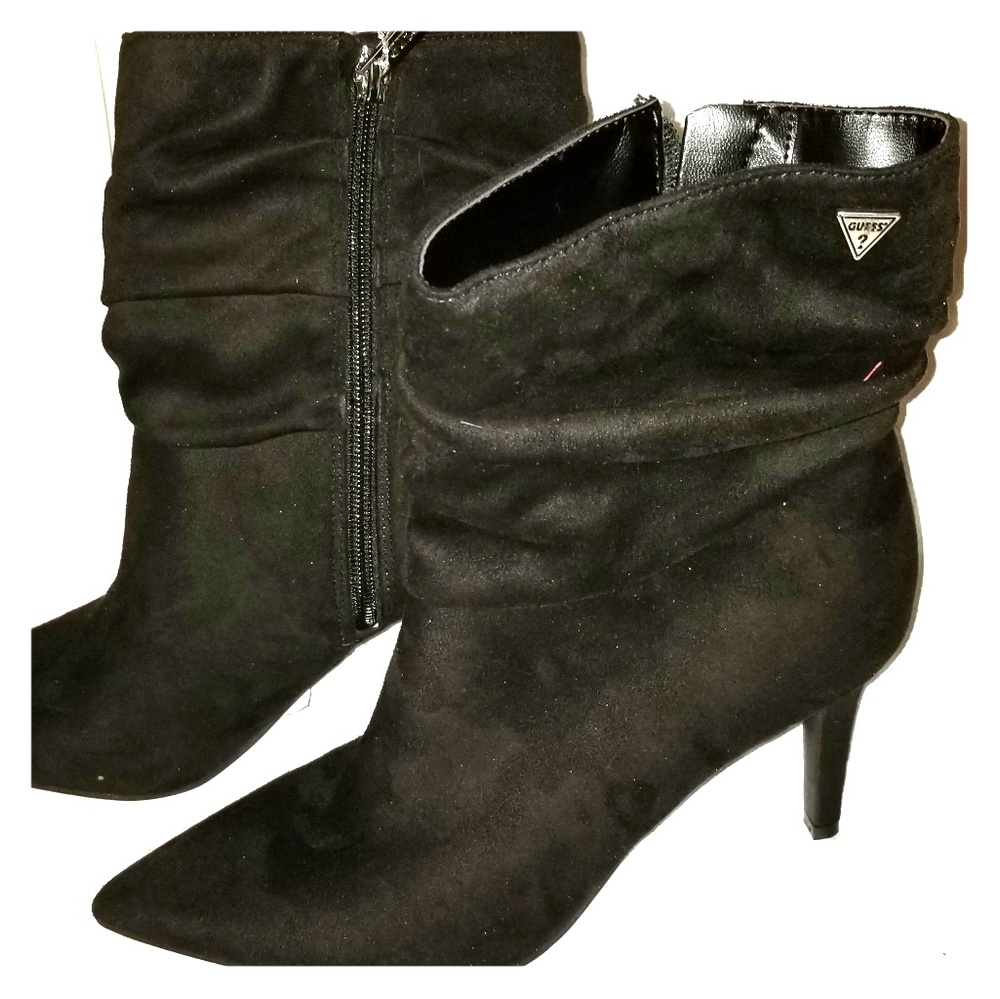 New NWOB Guess Valeree Black Booties 9